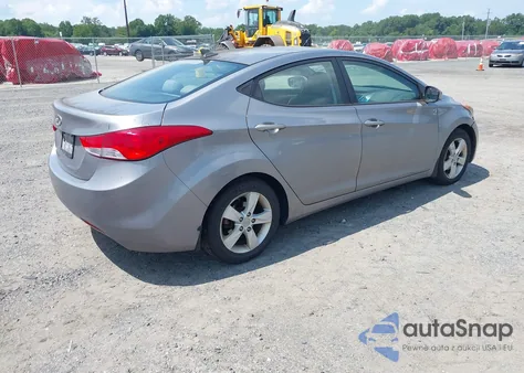 2012 Hyundai Elantra Gls (Ulsan Plant) z USA, uszkodzony, nr VIN KMHDH4AE7CU419340